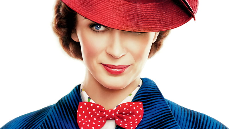 Movie, Mary Poppins Returns, Emily Blunt, Mary Poppins, HD wallpaper