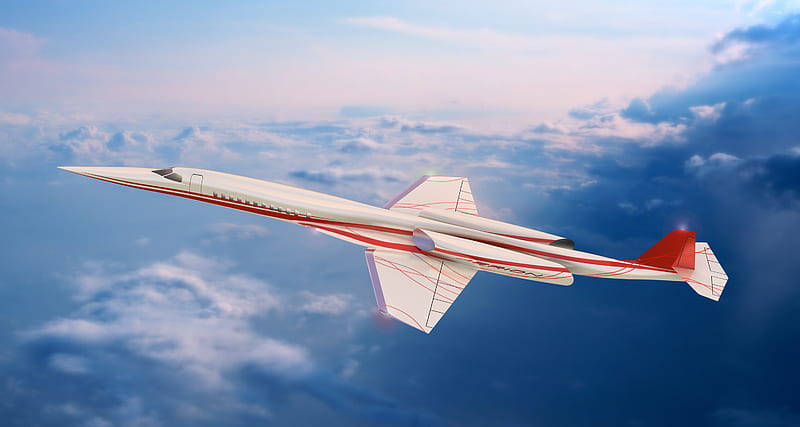 Aerion Supersonic Business Jet, aircraft, airplane, jet, aerion, HD wallpaper