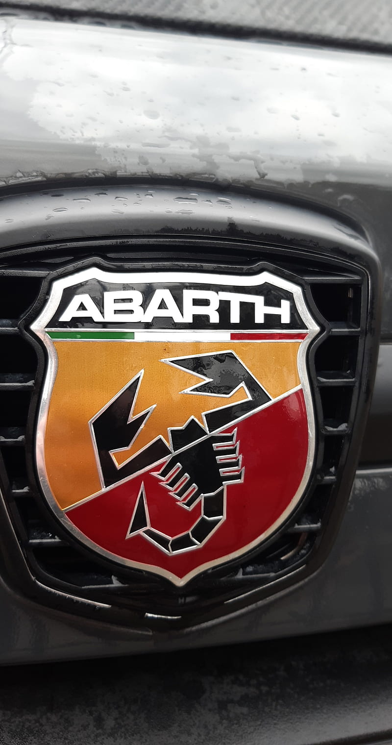 Fiat 500 abarth logo, abarth, cool, fiat500abarth, marino, HD phone  wallpaper