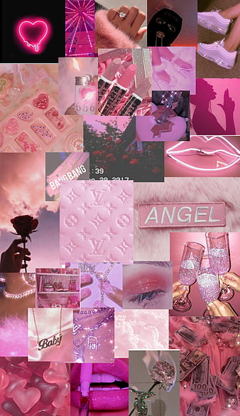 Images Pink Baddie Aesthetic : Baddie Pink Wallpapers  Pink glitter  wallpaper, Aesthetic iphone wallpaper, Iphone wallpaper girly