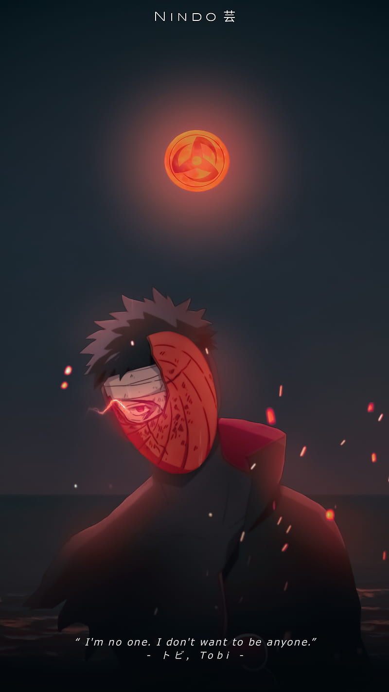 Iphone Obito Aesthetic Wallpaper - Aesthetic Obito Wallpapers Wallpaper