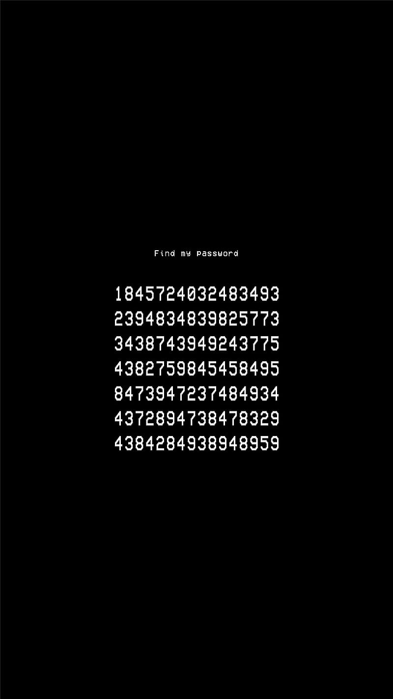 Find my password, Francisco, X, amoled, anonymous, black, cicada, crypted, dark, device, digital, hacker, hidden, incognito, iphone, lock, locked, lockscreen, mistery, note, numbers, pass, puzzle, retro, s10, s9, samsung, screen, summer, HD phone wallpaper