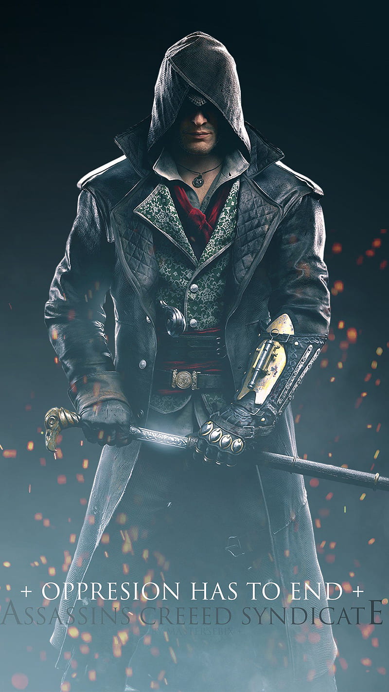 Assassins Creed, assasins creed syndicate, darkned, shadows, sword, HD phone wallpaper