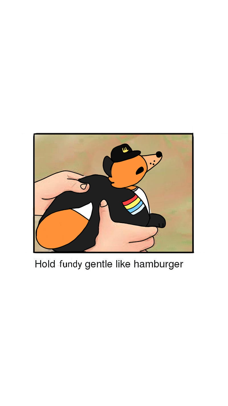 Fundy hamburger, hold birb gentle, itsfundy, mcyt, minecraft, minecraft youtubers, HD phone wallpaper