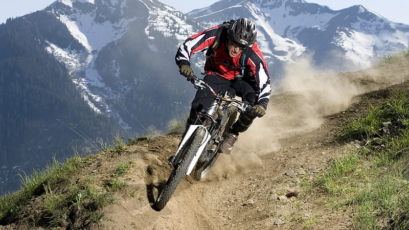 Extreme mountain biking Sports 10, HD wallpaper