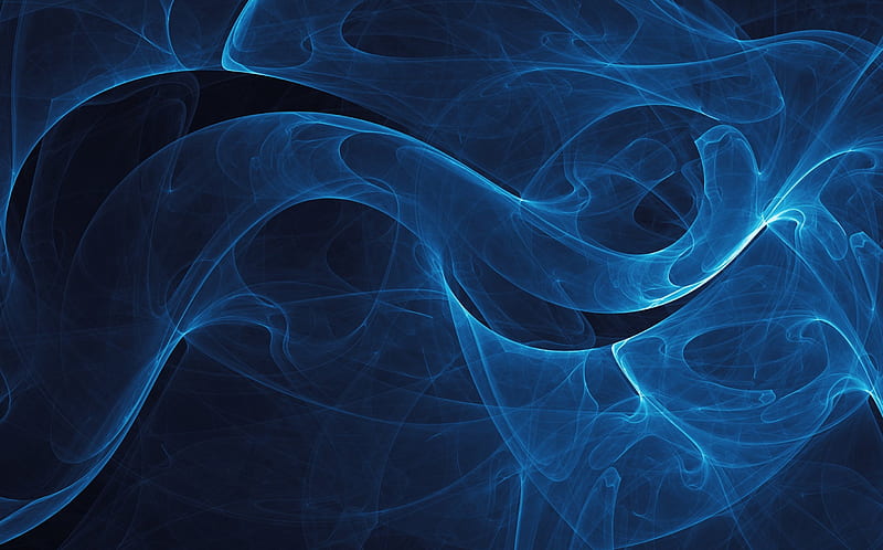 Blue smoke, texture, black, abstract, smoke, blue, HD wallpaper | Peakpx