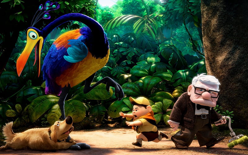 Up Movie, forest, 3d, nature, movies, animals, HD wallpaper | Peakpx