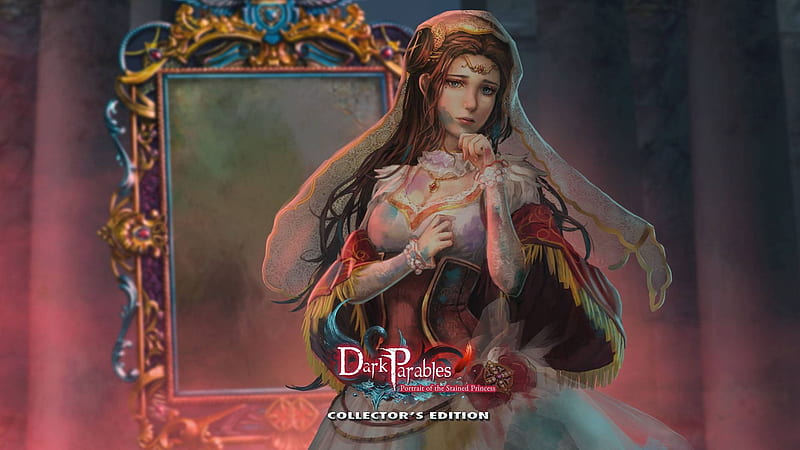 Dark Parables - Portrait of the Stained Princess01, video games, cool, puzzle, hidden object, fun, HD wallpaper