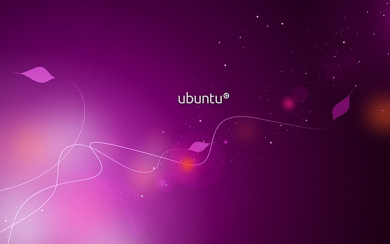 Ubuntu purple-Brand advertising, HD wallpaper