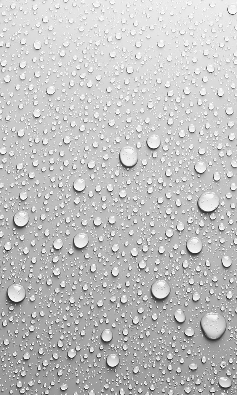 White Drops, abstract water, background, HD phone wallpaper