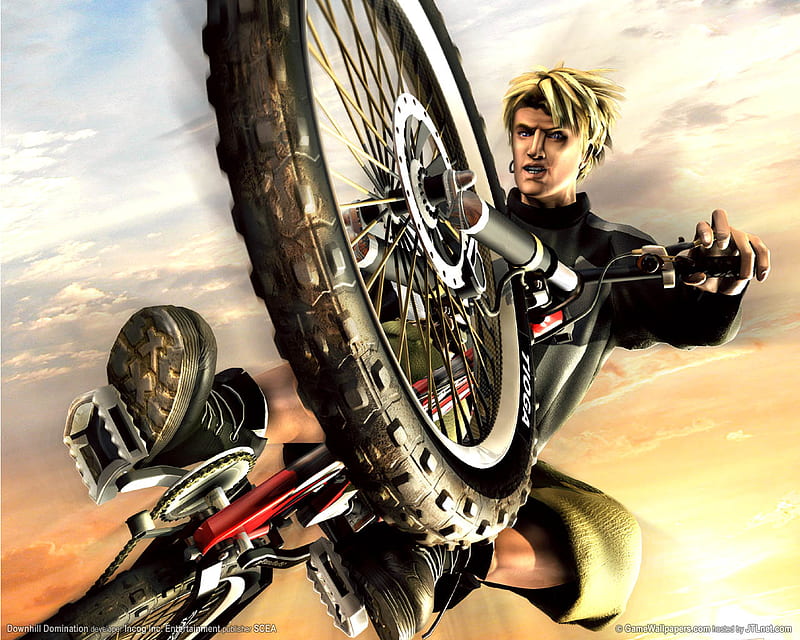 STUNT , stunt, videogame, action, tyre, game, cycle, abstract, playstation 2, boy, sport, entertainment, domination, downhill, HD wallpaper