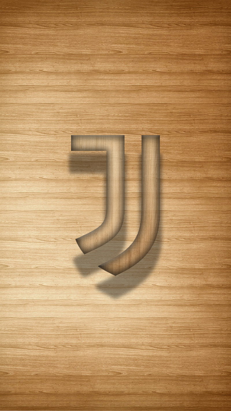 Juventus Wood, calcio, cool, football, juve, logo, minimal, mnimalist, squadre, HD phone wallpaper