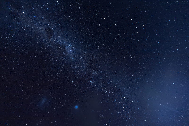 starry sky, stars, nebula, space, HD wallpaper