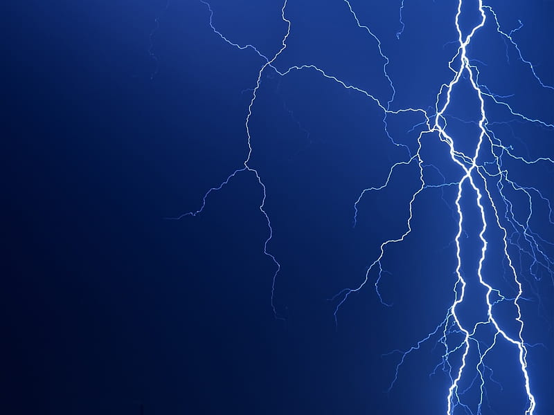 Lightening Bolt, bolt, voltage, electricty, lightening, sky, HD wallpaper