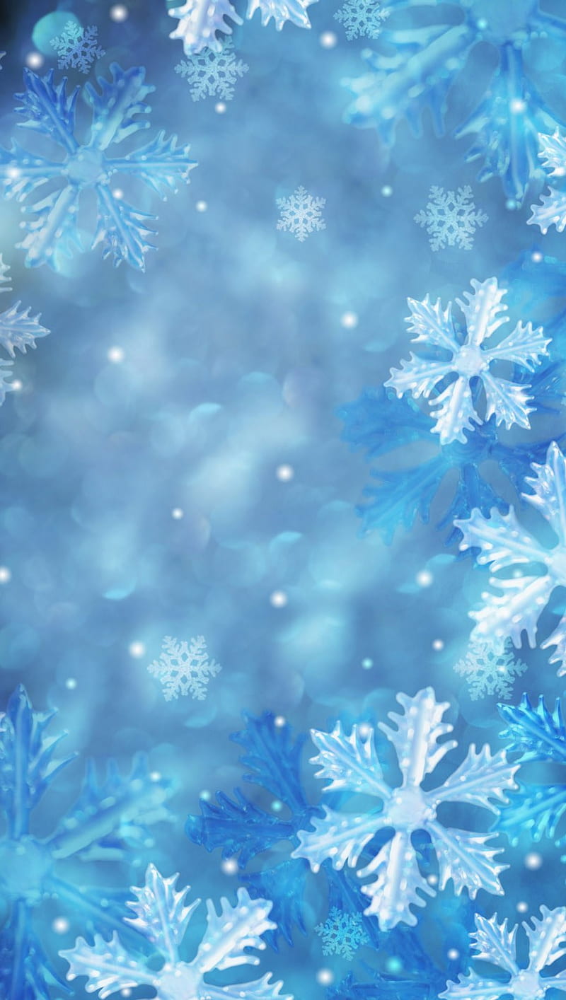 Snowflake, christmas, cold, frost, snow, winter, xmas, HD phone wallpaper