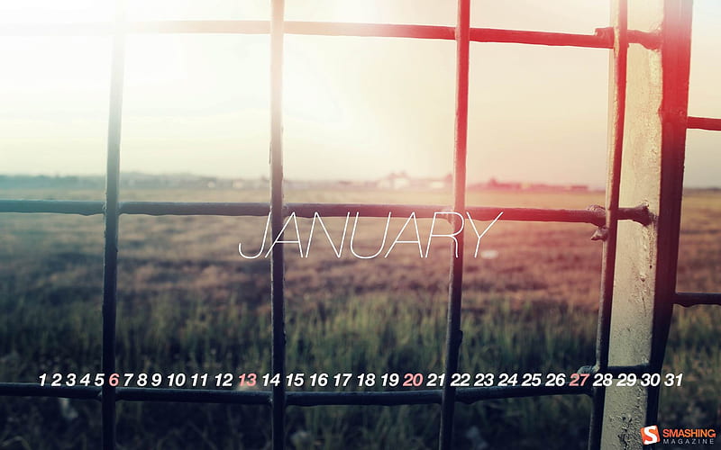 Welcome To January-January 2013 calendar themes, HD wallpaper