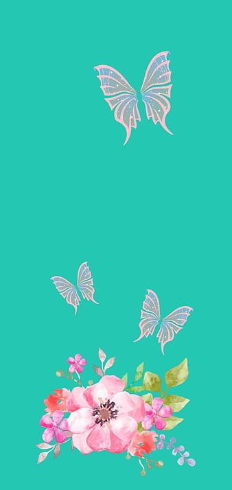 Green Butterfly Fabric Wallpaper and Home Decor  Spoonflower