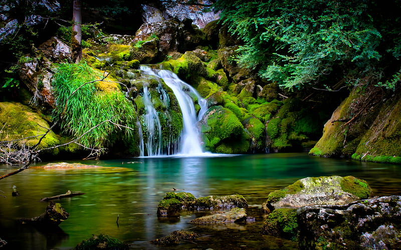 fall, bonito, beauty, falls, natural, nature, water, waterfall, waterfalls, HD wallpaper