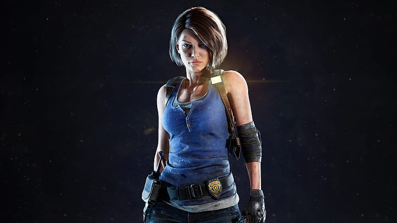 Jill Valentine Resident Evil 3 Fanart, resident-evil-3, resident-evil, 2022-games, games, artstation, HD wallpaper