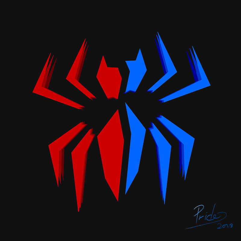 vector, spider, abstract, 2018 (Year), HD phone wallpaper