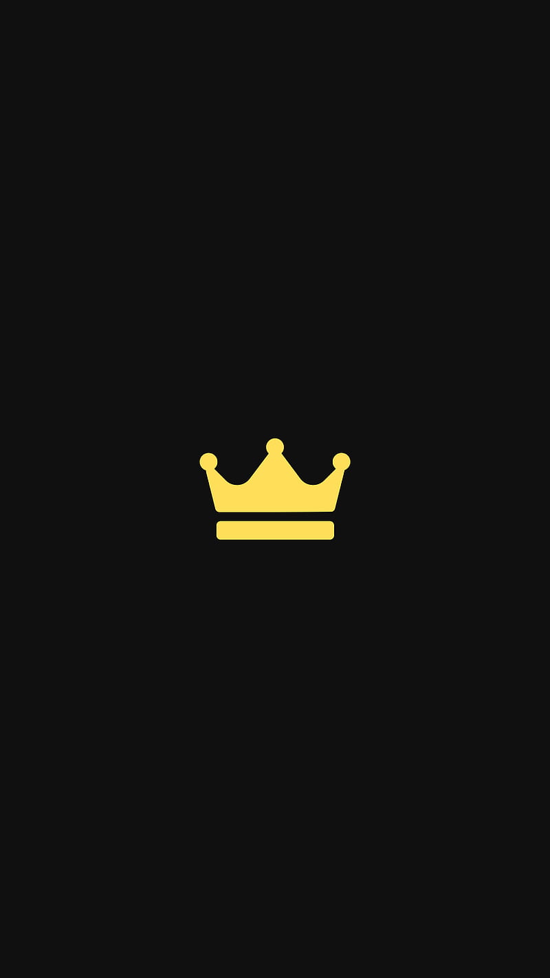 crown, art, gold, HD phone wallpaper