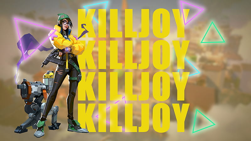 Yellow Dress Killjoy Valorant, HD wallpaper