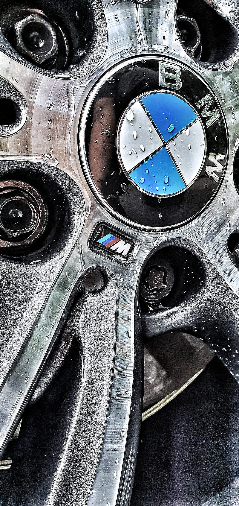 BMW, alloy wheel, car, carros, m sport, m4, m5, m6, me, wheel, HD phone wallpaper