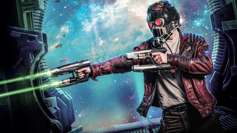 Weapon, Movie, Guardians Of The Galaxy, Star Lord, Peter Quill, HD wallpaper