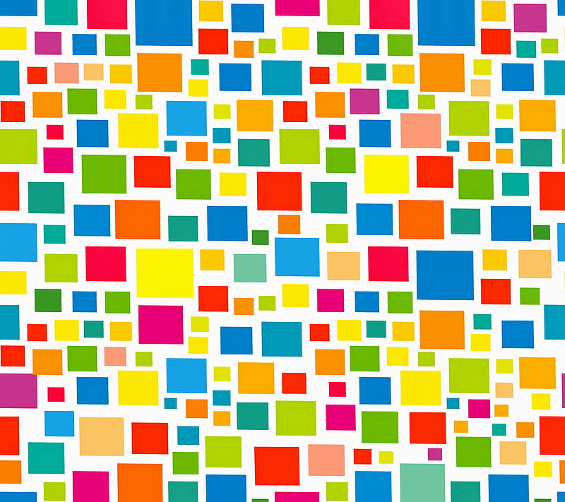 Colorful Abstract, background, color, cubes, vector, HD wallpaper