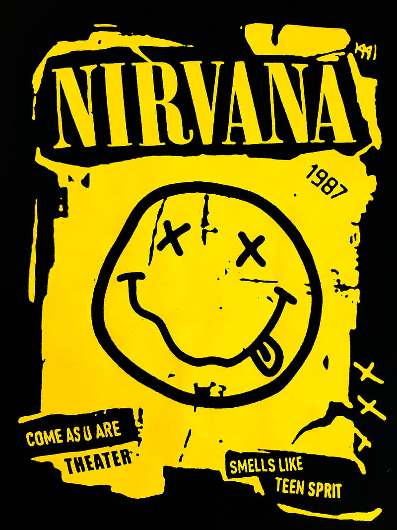 Nirvana band kurt cobain, música, Fondo de pantalla de teléfono HD | Peakpx