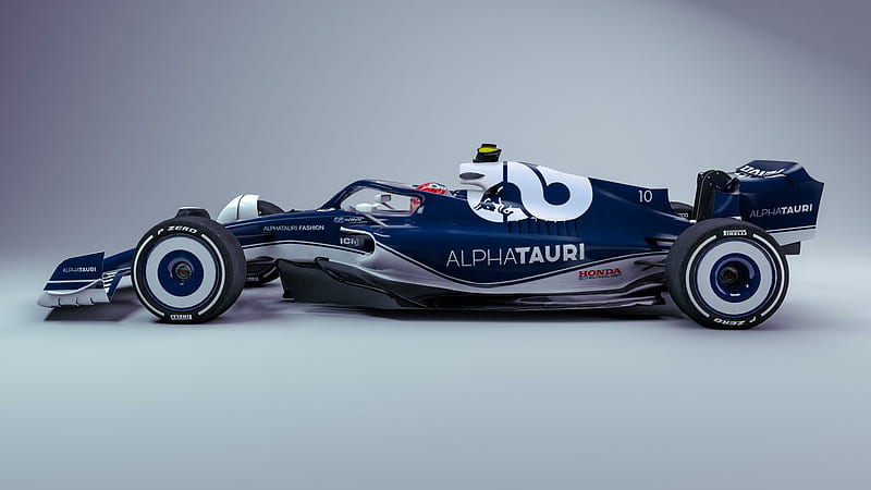 Racing, F1, F1 2022 , Race Car , Scuderia AlphaTauri, HD wallpaper