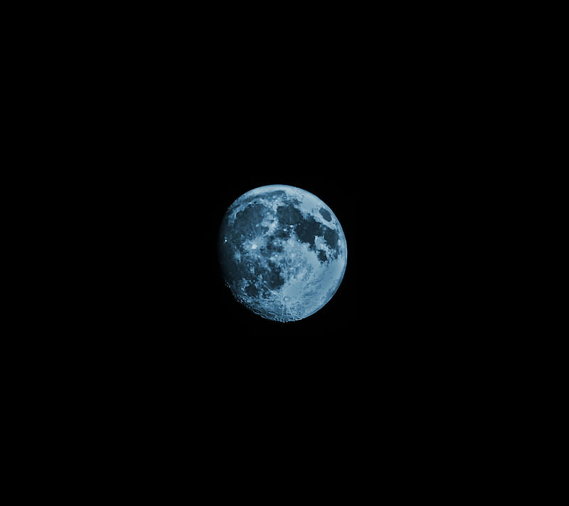 Full Moon Blue Bluemoon Fullmoon Night Sky Space Hd Wallpaper Peakpx