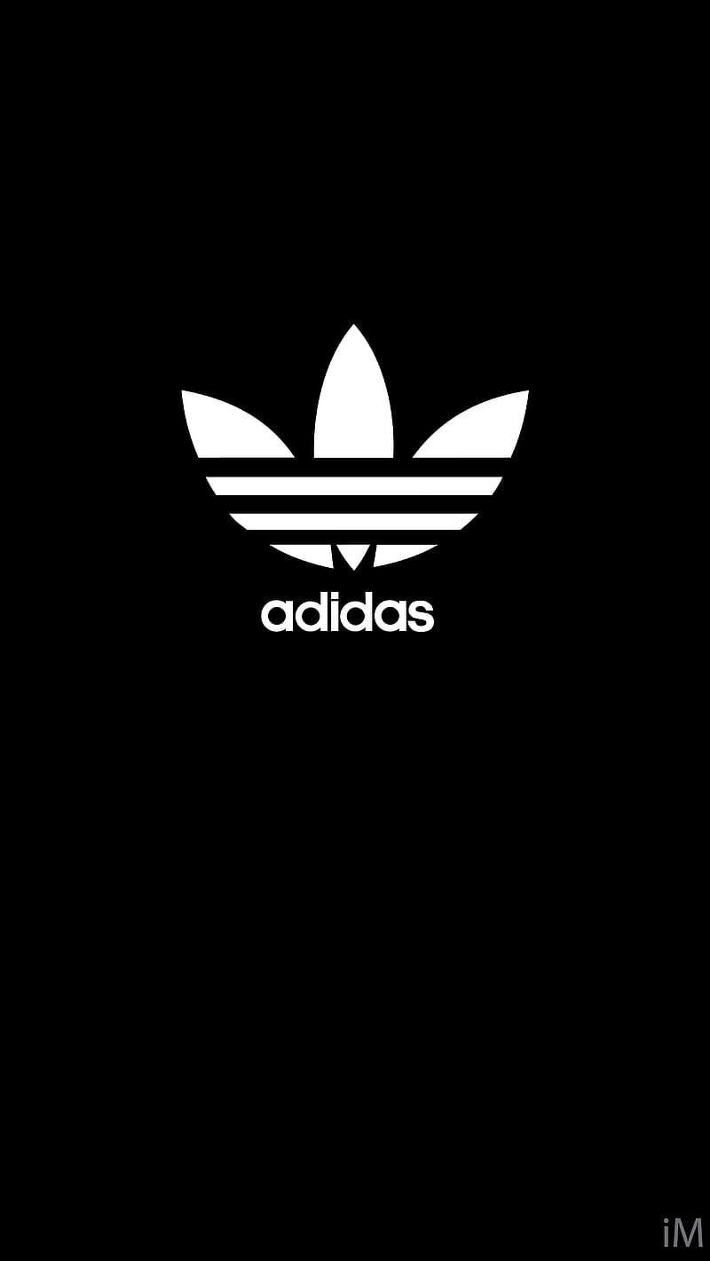 slaap heroïne Afhankelijk Adidas Black Sport, logo, HD phone wallpaper | Peakpx