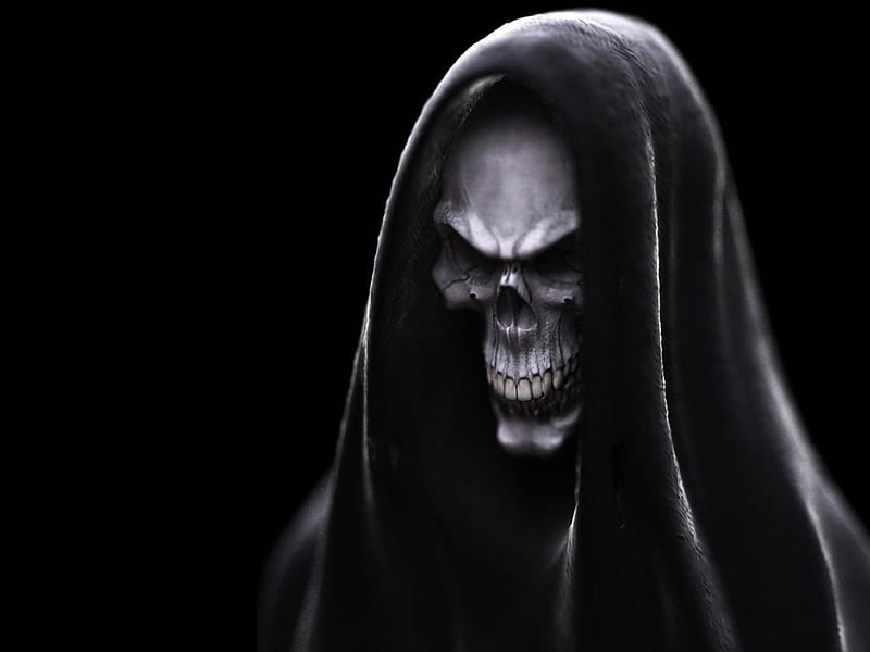 Bad / Böse, grim reaper, cool, reaper, dark art, dark, its so cool, grim, skull, HD wallpaper