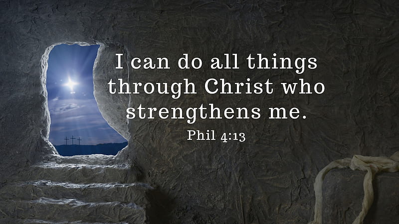I Can Do All Things Through Christ Who Strengthens Me Jesus, HD wallpaper |  Peakpx
