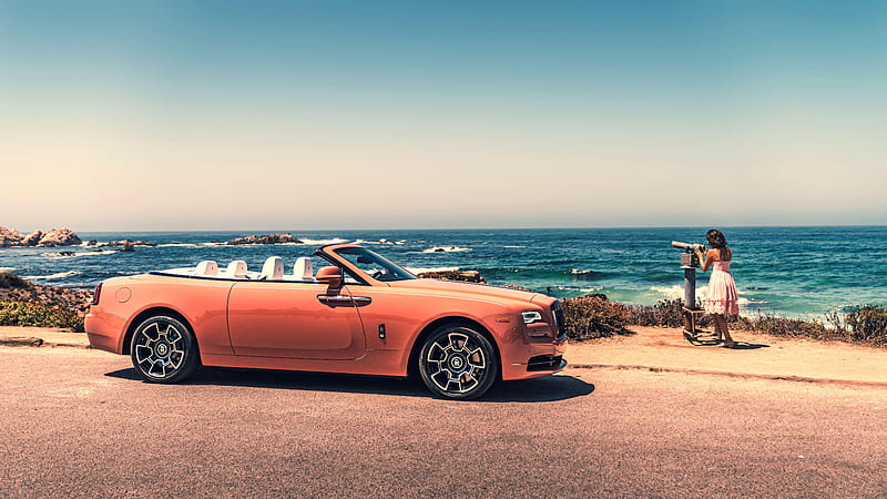 Rolls Royce, Rolls-Royce Wraith, Car, Luxury Car, Orange Car, Rolls-Royce, HD wallpaper
