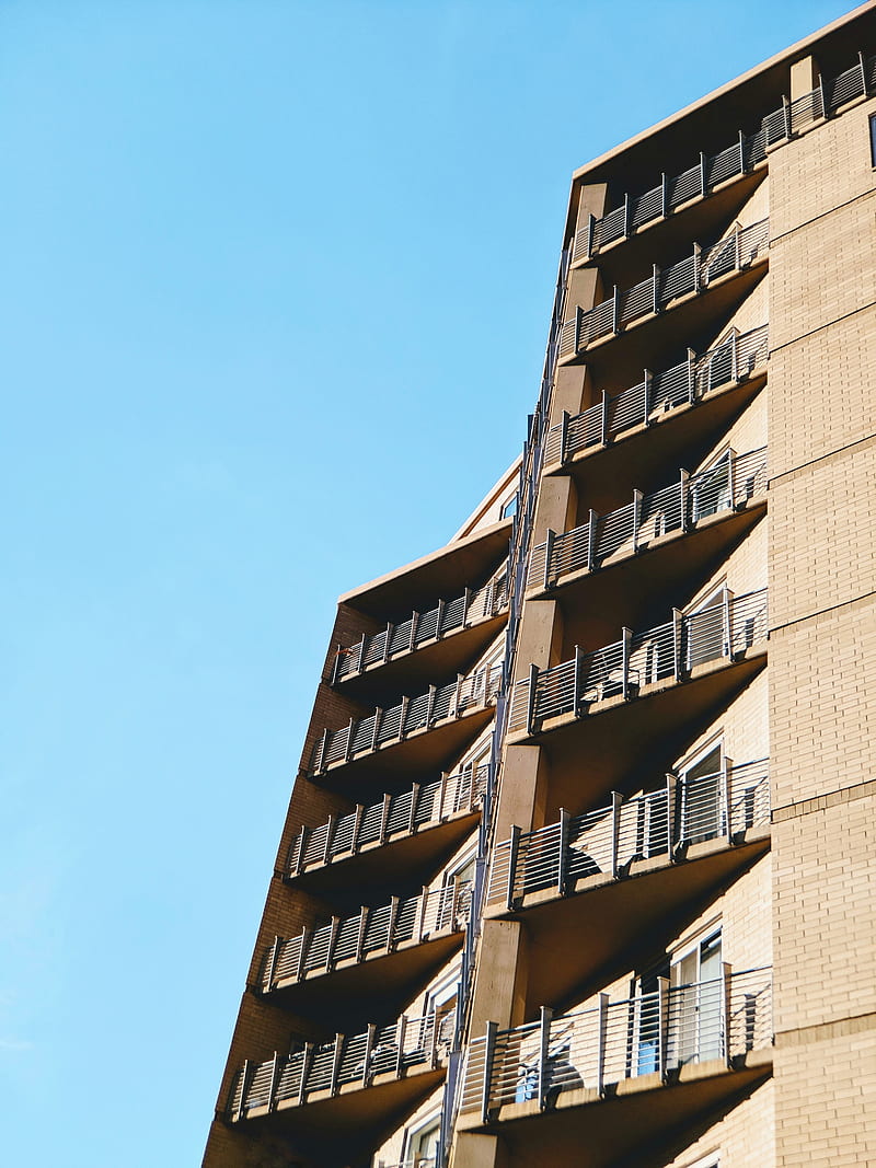 beige concrete building at daytime, HD phone wallpaper