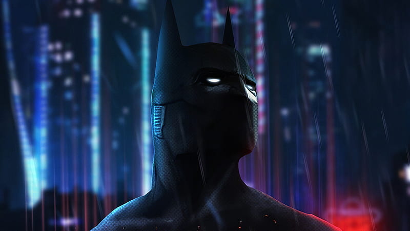 Batman Beyondart, batman, superheroes, digital-art, artwork, artstation, HD wallpaper