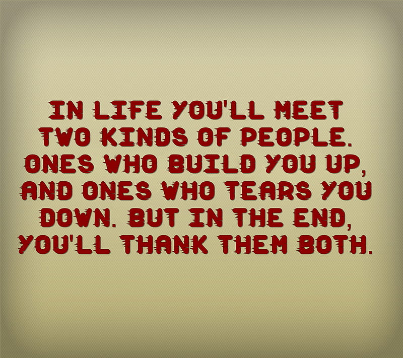 in life, cool, down, new, people, quote, saying, sign, tears, thank, HD wallpaper