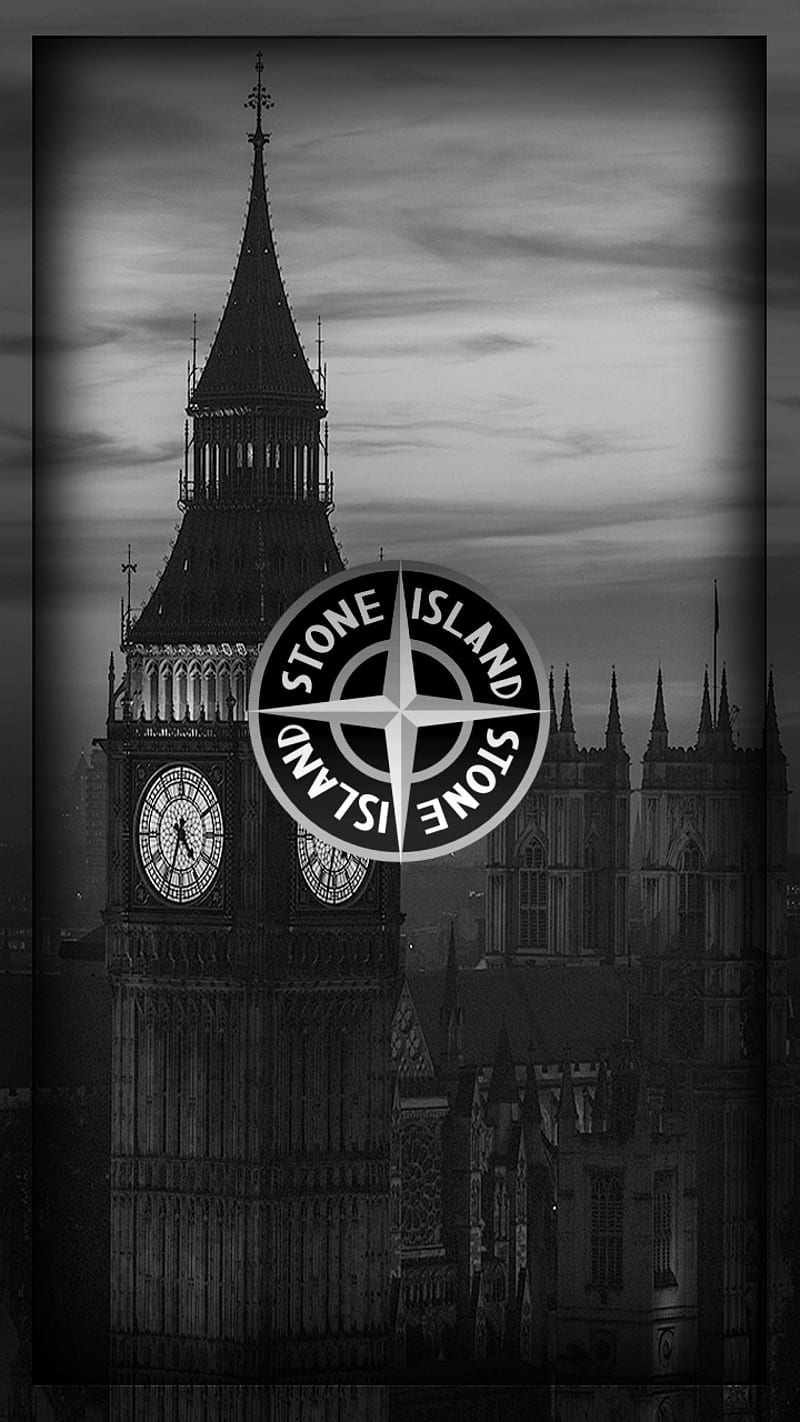 Stone london, black, dark, drake, english, hypbeast, night, stoneisland, street, streetwear, uk, HD phone wallpaper