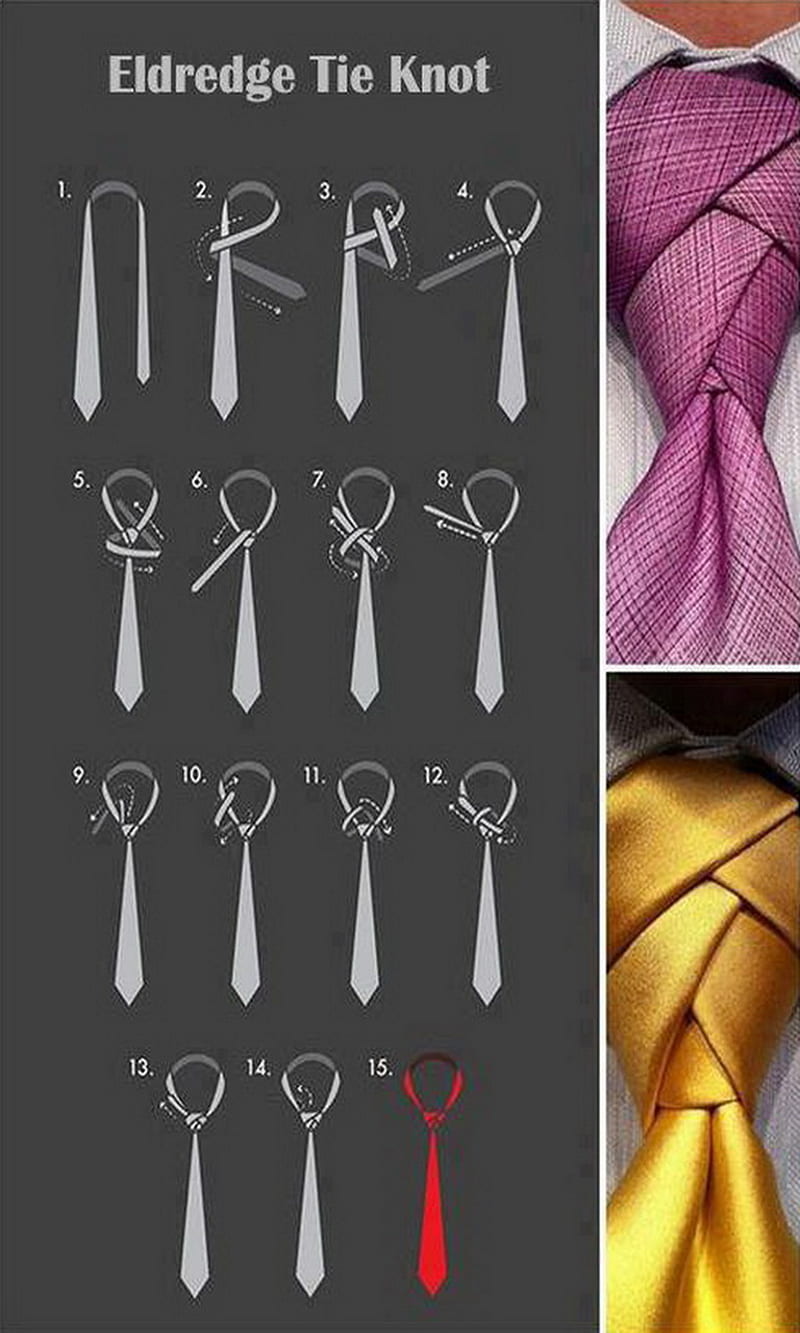 Eldredge Tie Knot, class, how, men, steps, style, HD phone wallpaper