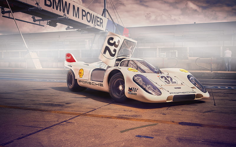 Porsche 917K, racing cars, spotscars, raceway, supercars, Porsche, HD wallpaper