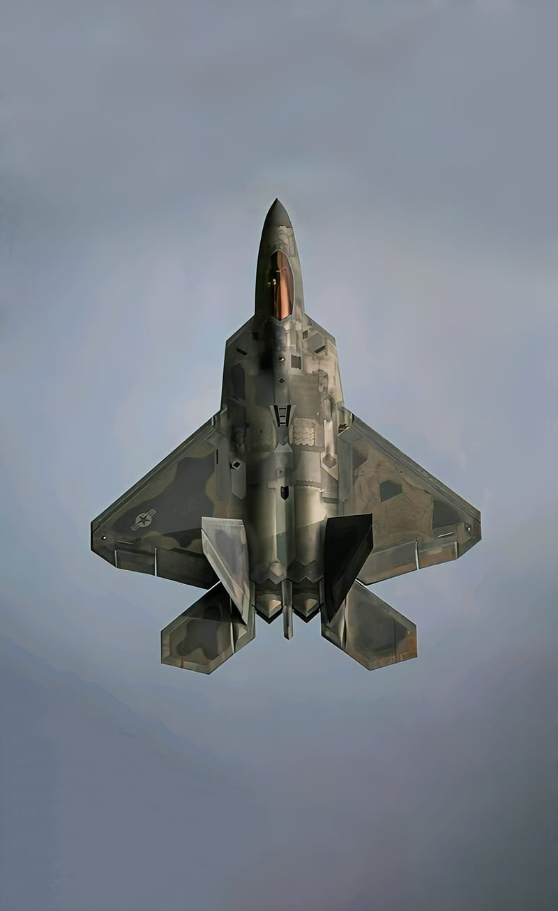 F-22 Raptor , air, jet, jets, lockheed, martin, plane, stealth, usa, HD phone wallpaper