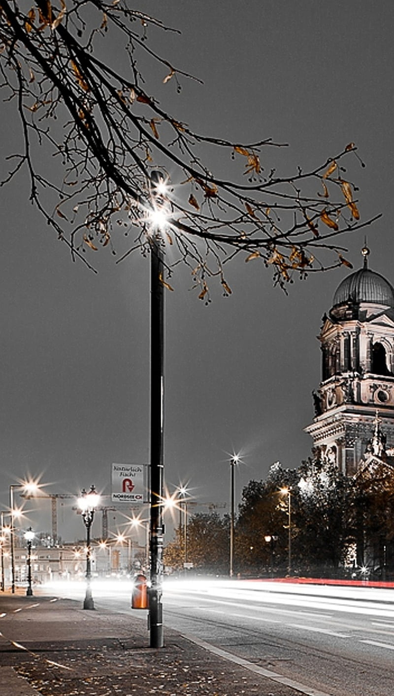 City Lamps, berlin, HD phone wallpaper