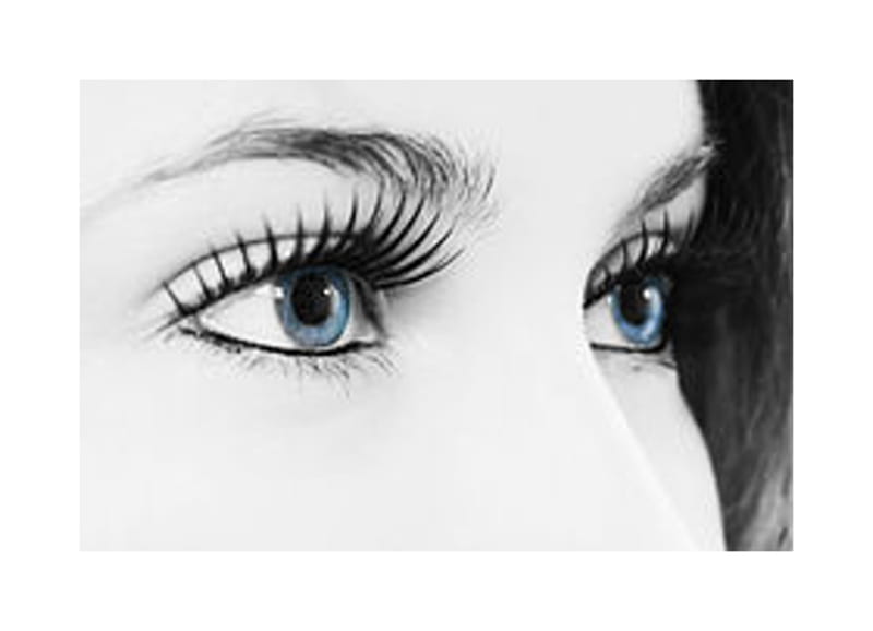 Windows to the Soul, art, female, model, lashes, eyes, ice blue, HD wallpaper