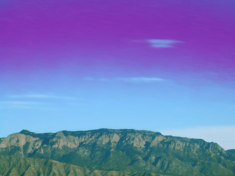 The Sandia Mountains Albuquerque, nature, sky, HD wallpaper