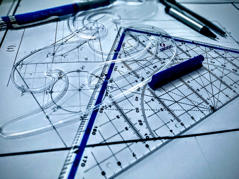 Engineering tools, notebook, engineering, terangle, triangles, aristotle, carves, engineer, moving, dragon, logo, HD wallpaper