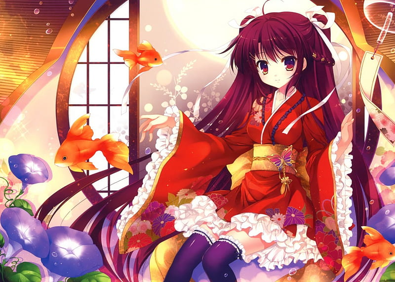 https://w0.peakpx.com/wallpaper/987/513/HD-wallpaper-goldfish-pretty-fish-floral-sweet-nice-anime-yukata-hot-anime-girl-long-hair-gold-fish-female-lovely-kimono-sexy-cute-girl-flower.jpg