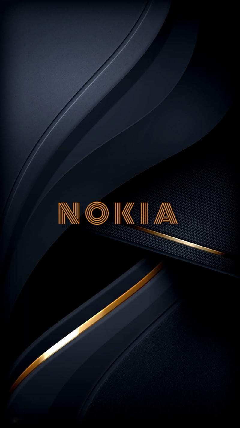 Nokia, black, abstract, leather, edge, gold, colours, superb, HD phone  wallpaper | Peakpx