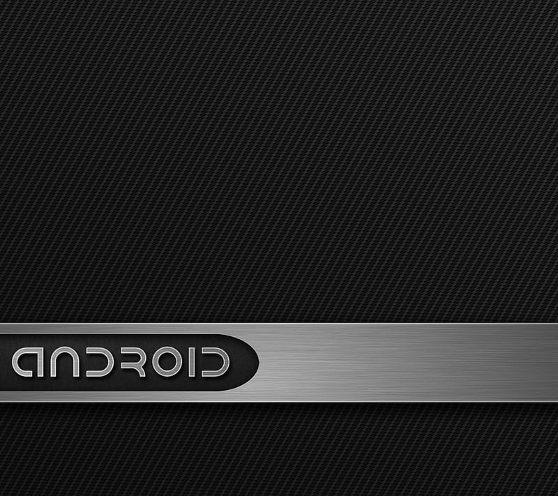 Android Carb Leath S, android, carbon, leather, steel, HD wallpaper